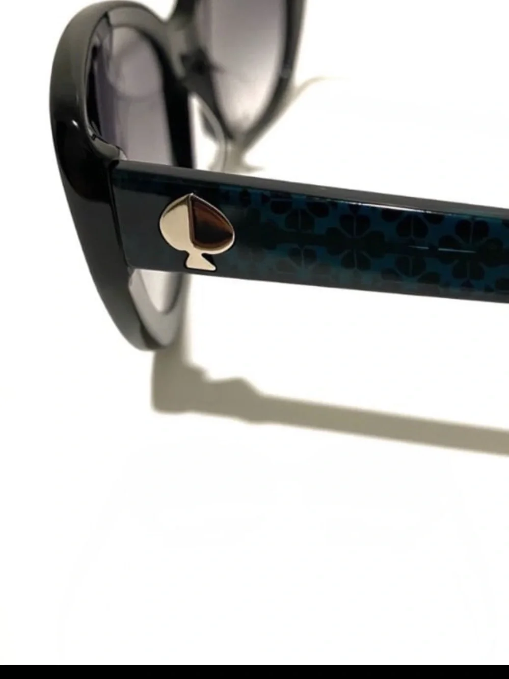 KATE SPADE NEW YORK Black Everett Cat Eye Sunglasses NWT